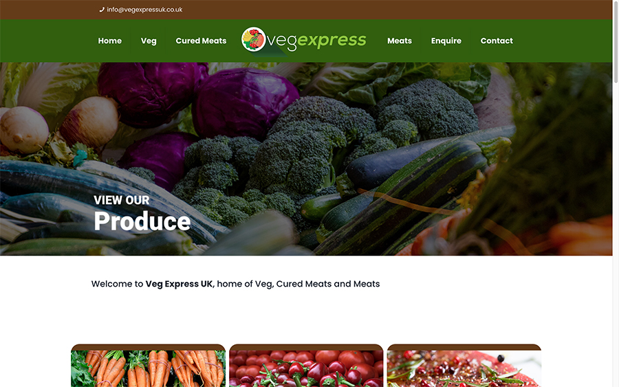 NWD-Website-Veg-Express Veg Express Website