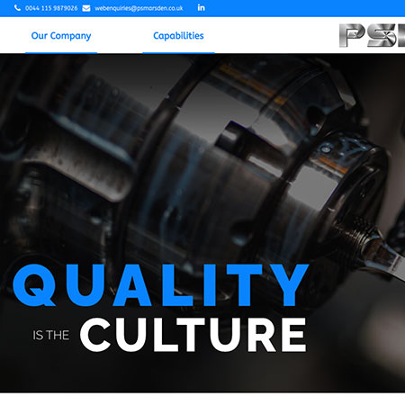 Nottingham-Web-Design-PSM-Project PS Marsden Website Project