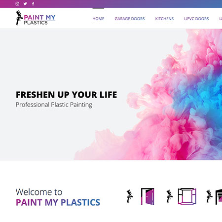 Paint my Plastics Website