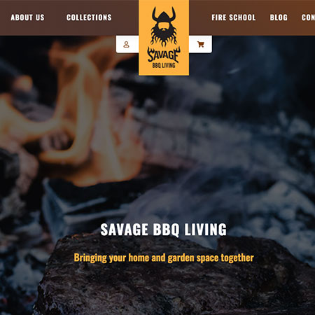 Nottingham-Web-Design-Savage-Project Savage BBQ Site